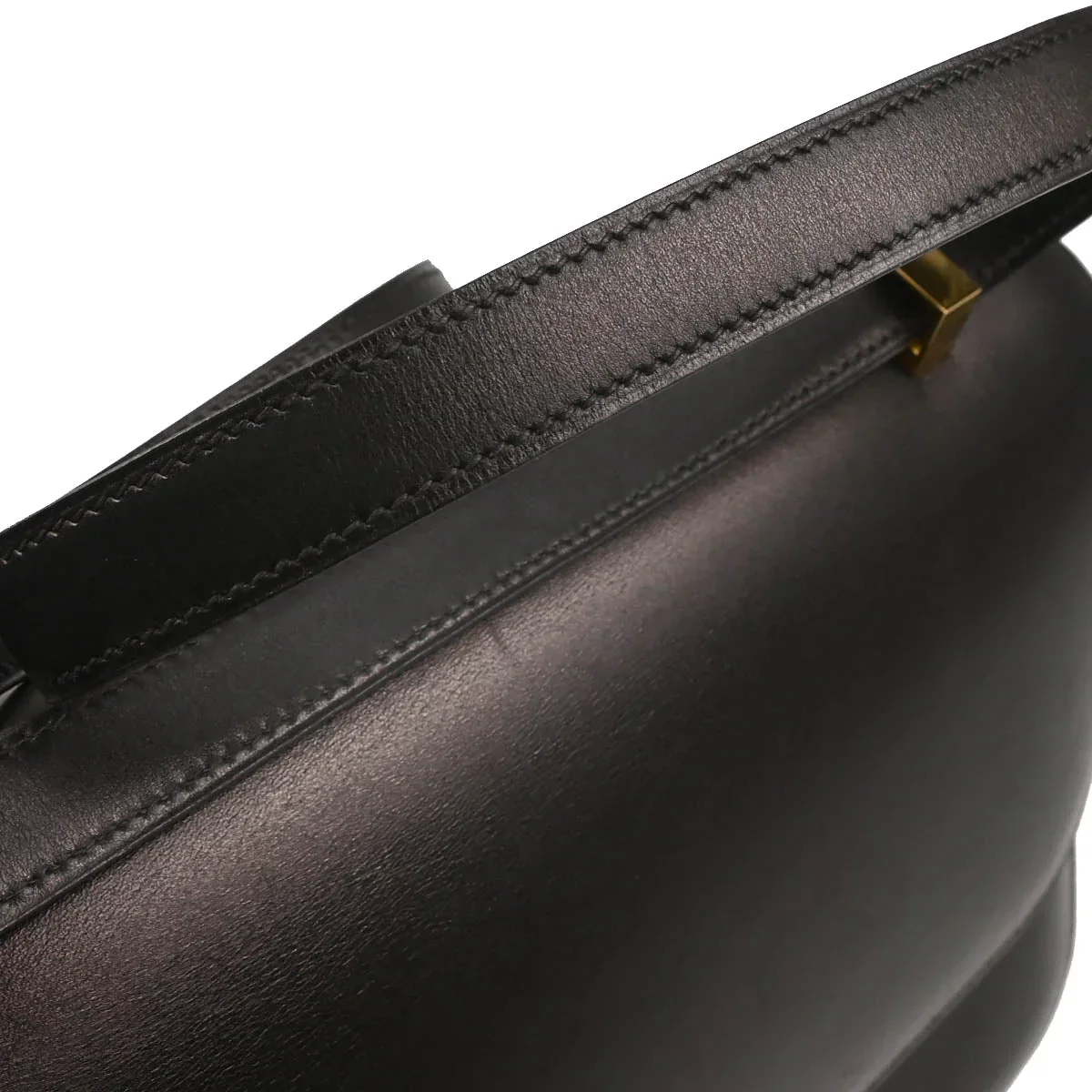 Hermes 2000 Black Box Calf Constance 25 Shoulder Bag - Image 7