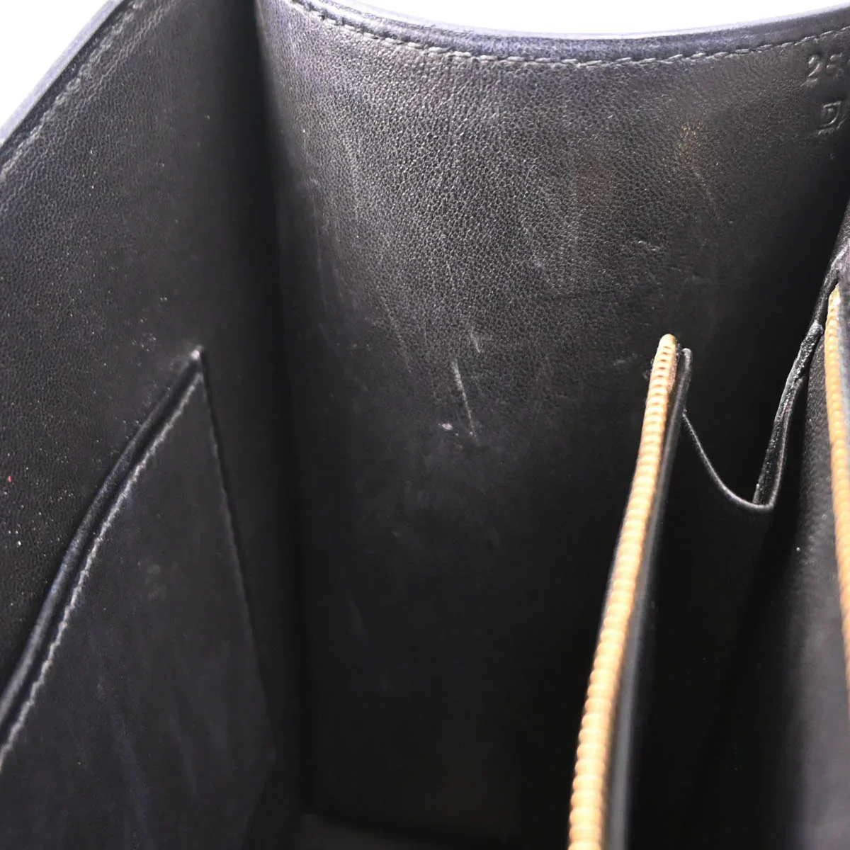 Hermes 2000 Black Box Calf Constance 25 Shoulder Bag - Image 9
