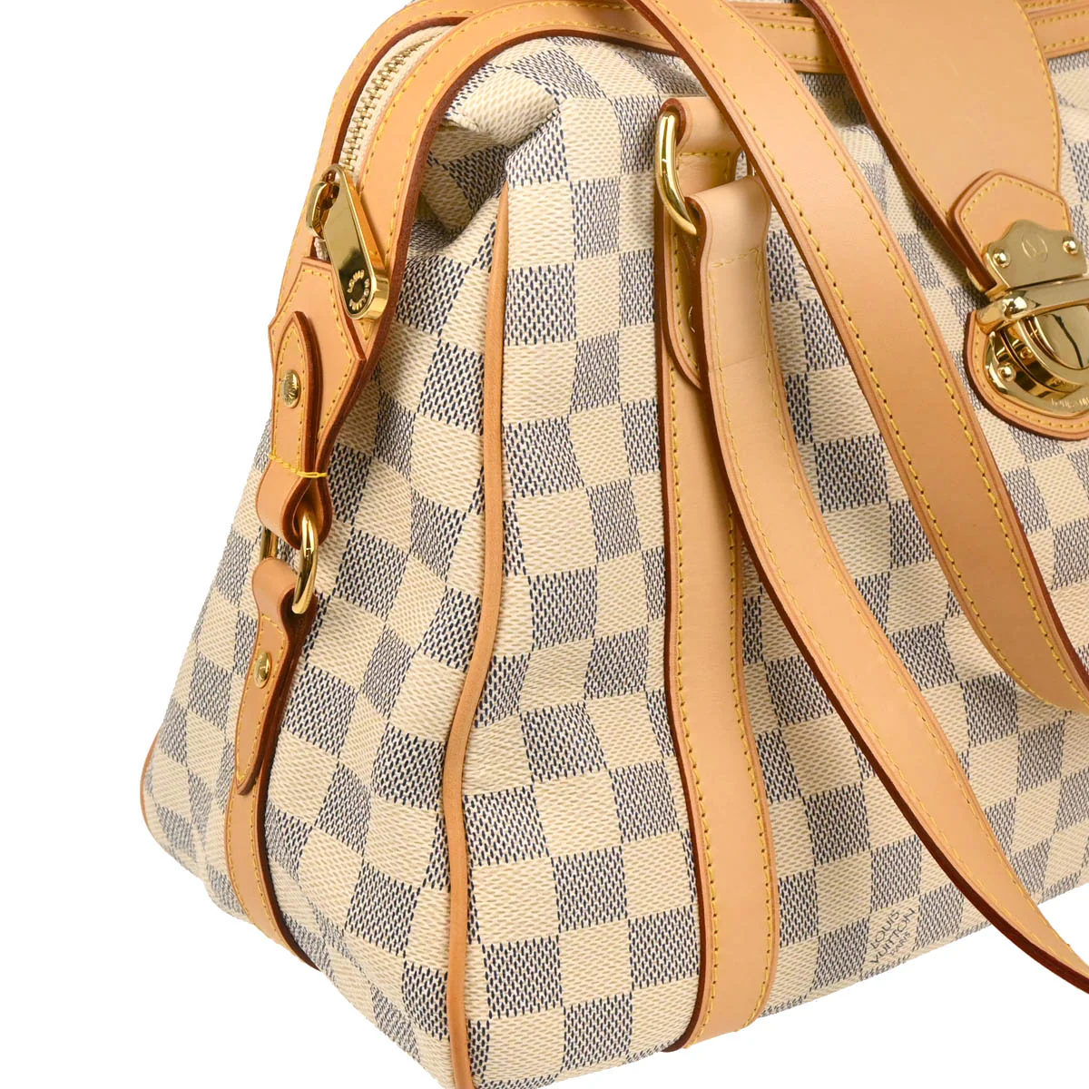 Louis Vuitton 2010 Damier Azur Stresa PM Shoulder Bag N42220 - Image 3