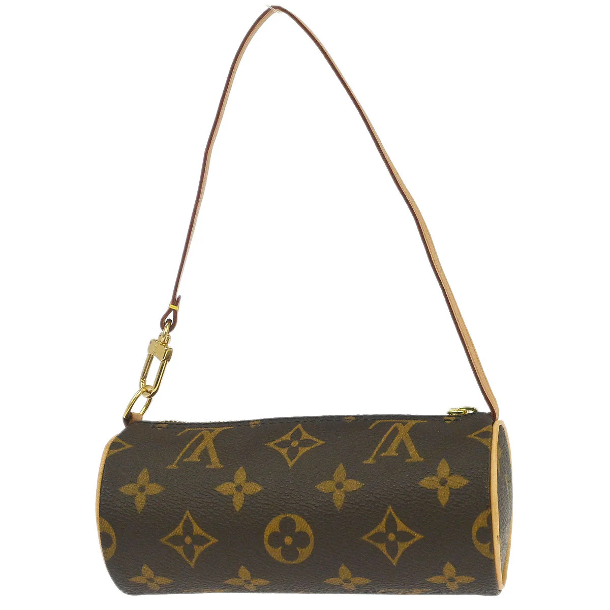 Louis Vuitton Monogram Papillon Attached Pouch Bag - Image 2