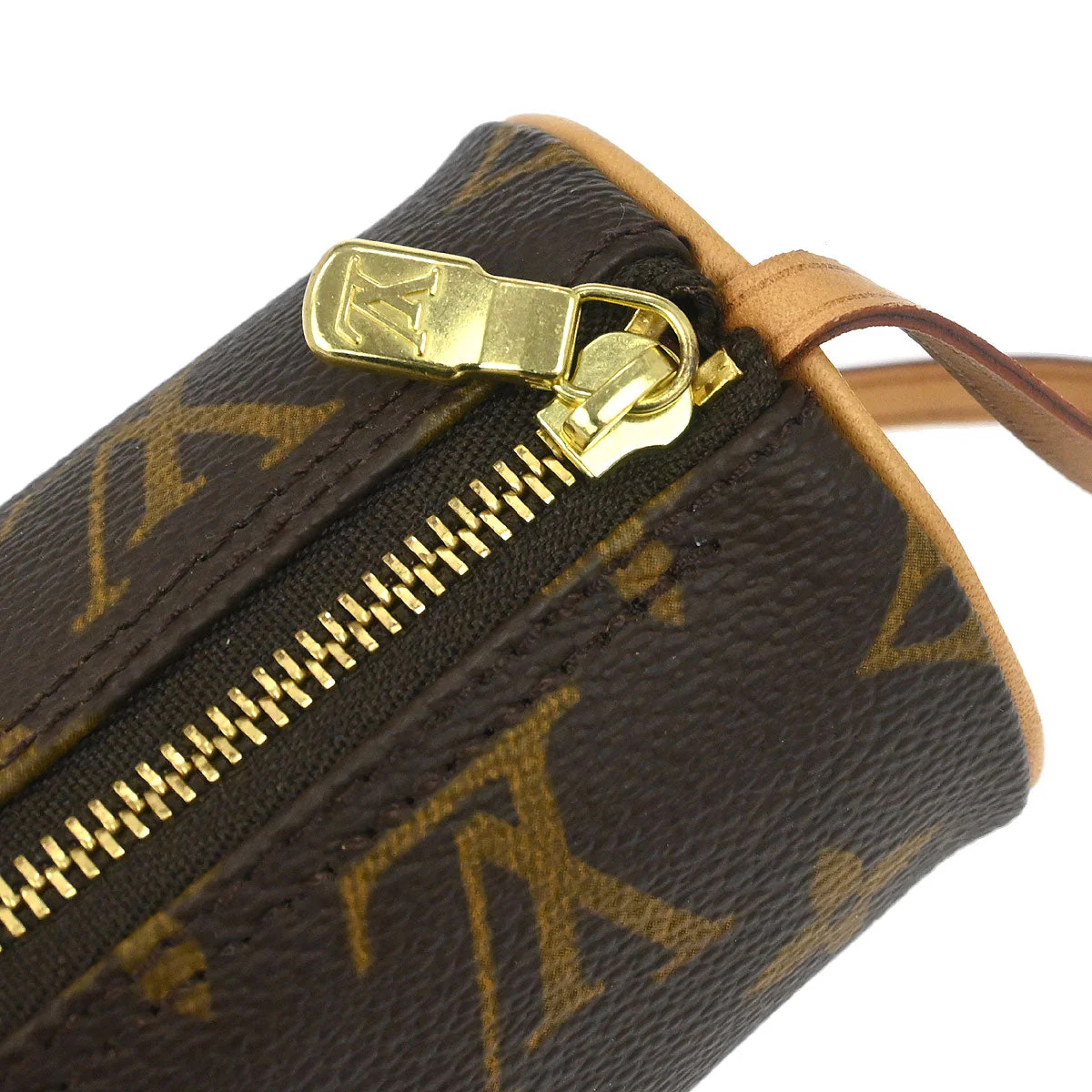 Louis Vuitton Monogram Papillon Attached Pouch Bag - Image 5
